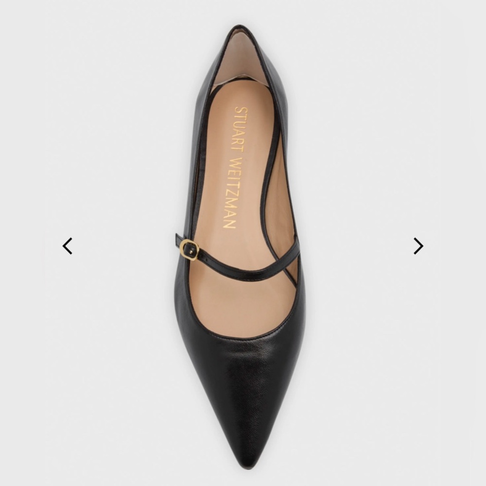 NWOT Stuart Weitzman Emilia Mary Jane Ballerina flats